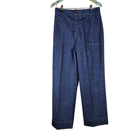 Jeans That Fit Denim - Vintage 80's Jeans That Fit Sears, Roebuck & Co., Trouser Jeans SR6324, 18 Avg